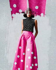 "LADY BUG" WIDE LEG