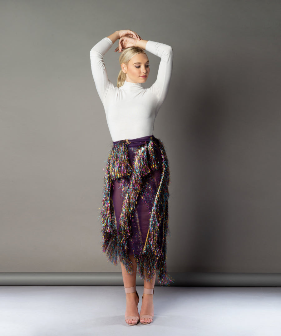 CHAPTER 6: EMOTIONS FRINGE SKIRT