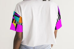 NEVETT-NATION BUBBLE PRINT TEE