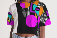 NEVETT-NATION BUBBLE PRINT TEE