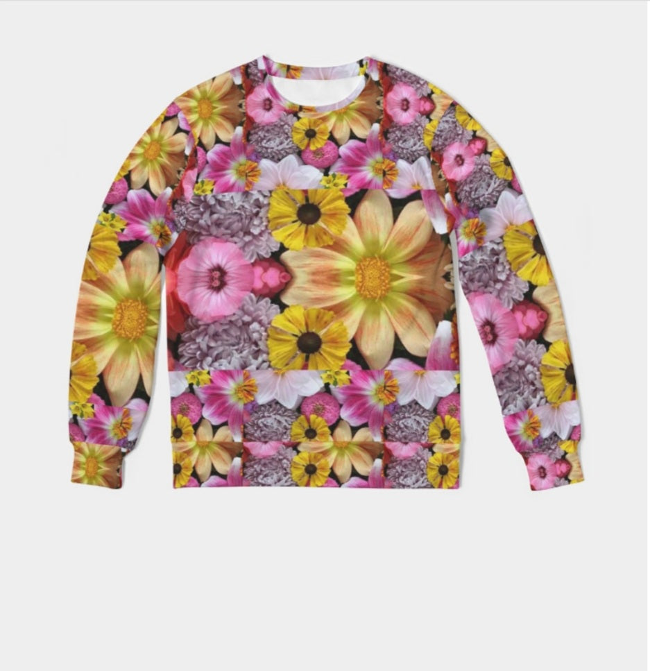 "BLOOM" SWEAT TOPPER