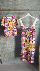 "BLoom ii" MINI ME TANK DRESS