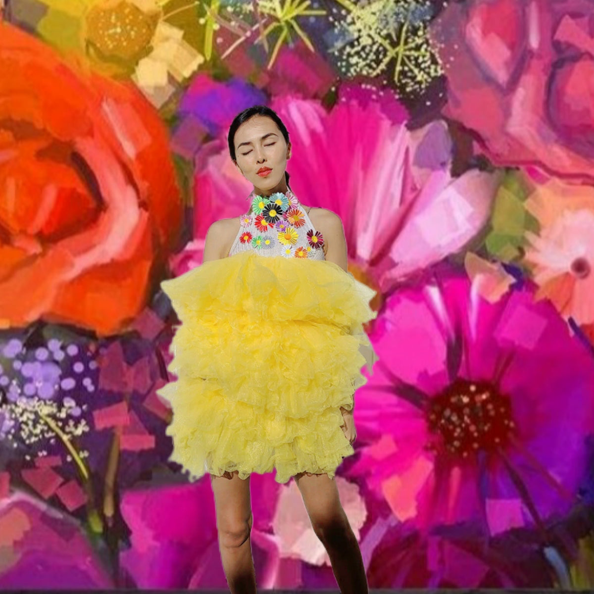 BLOOM FLORAL DRESS