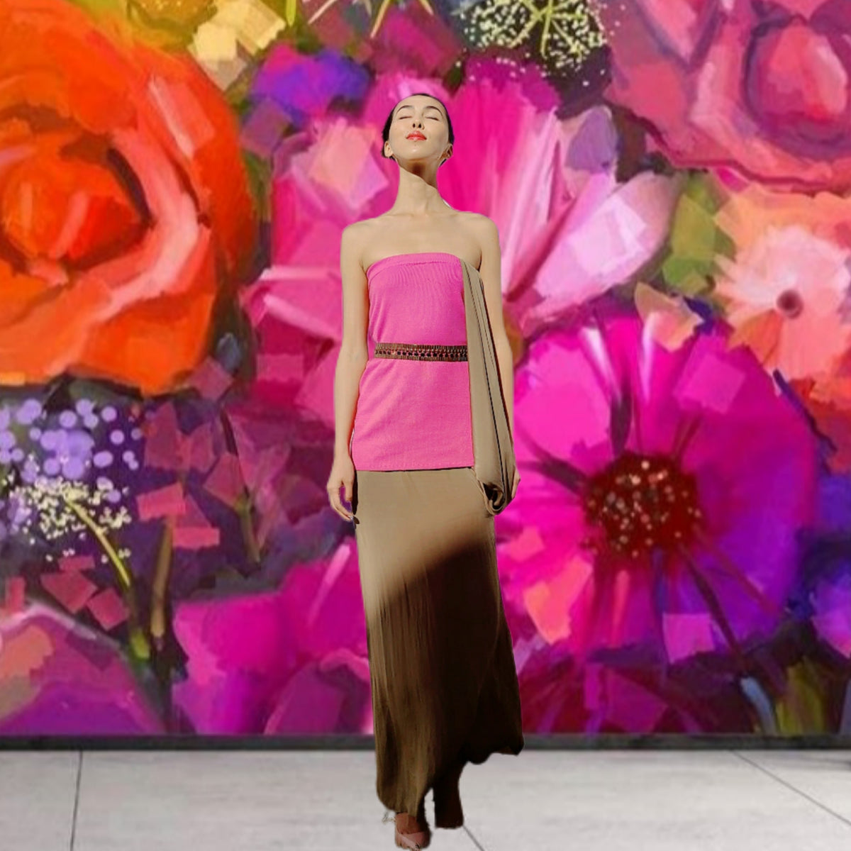 BLOOM GODDESS DRESS