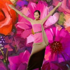 BLOOM GODDESS DRESS