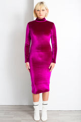 VELVET MOCKNECK SHEATH
