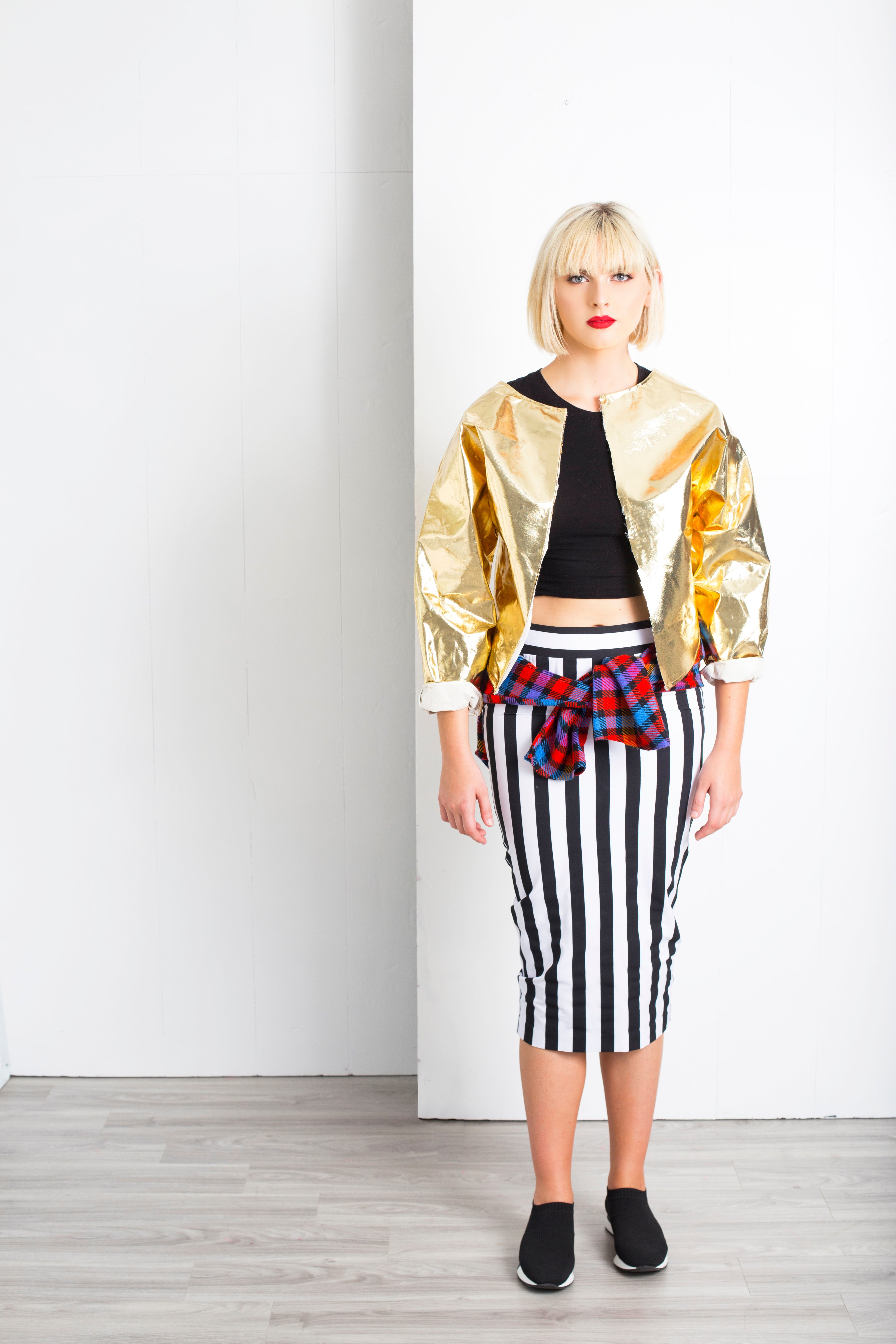 GOLD PLATED 2-WAY  JACKET
