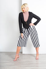 ASSYMETRIC KNIT JACKET
