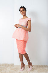FLORAL PENCIL SKIRT
