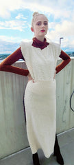 HER BOUCLE' CLOUD SKIRT
